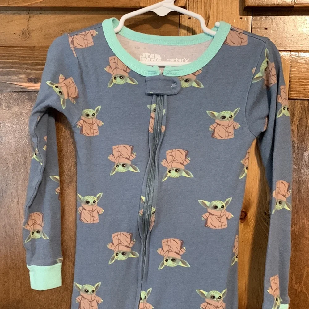 Carter’s Snug Fit Cotton Sleepers - SIZE 5t - SET OF 3 - EUC - Picture 7 of 16